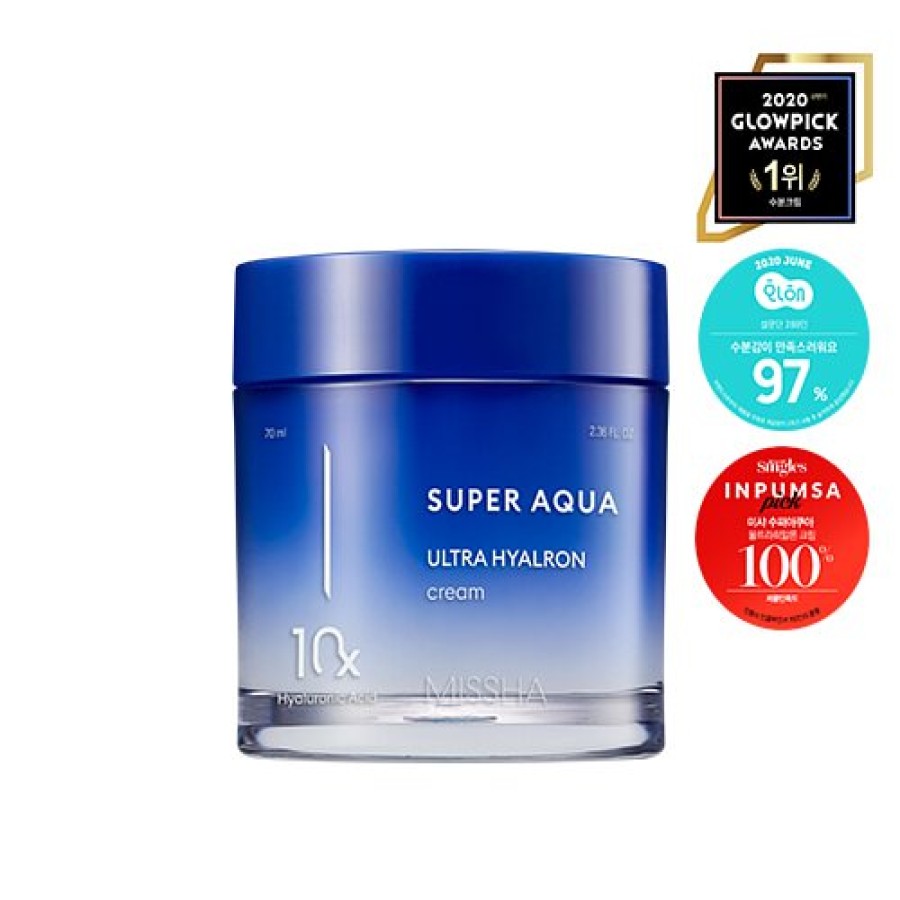 Skin Care Missha | Missha Super Aqua Ultra Hyalron Cream 70Ml