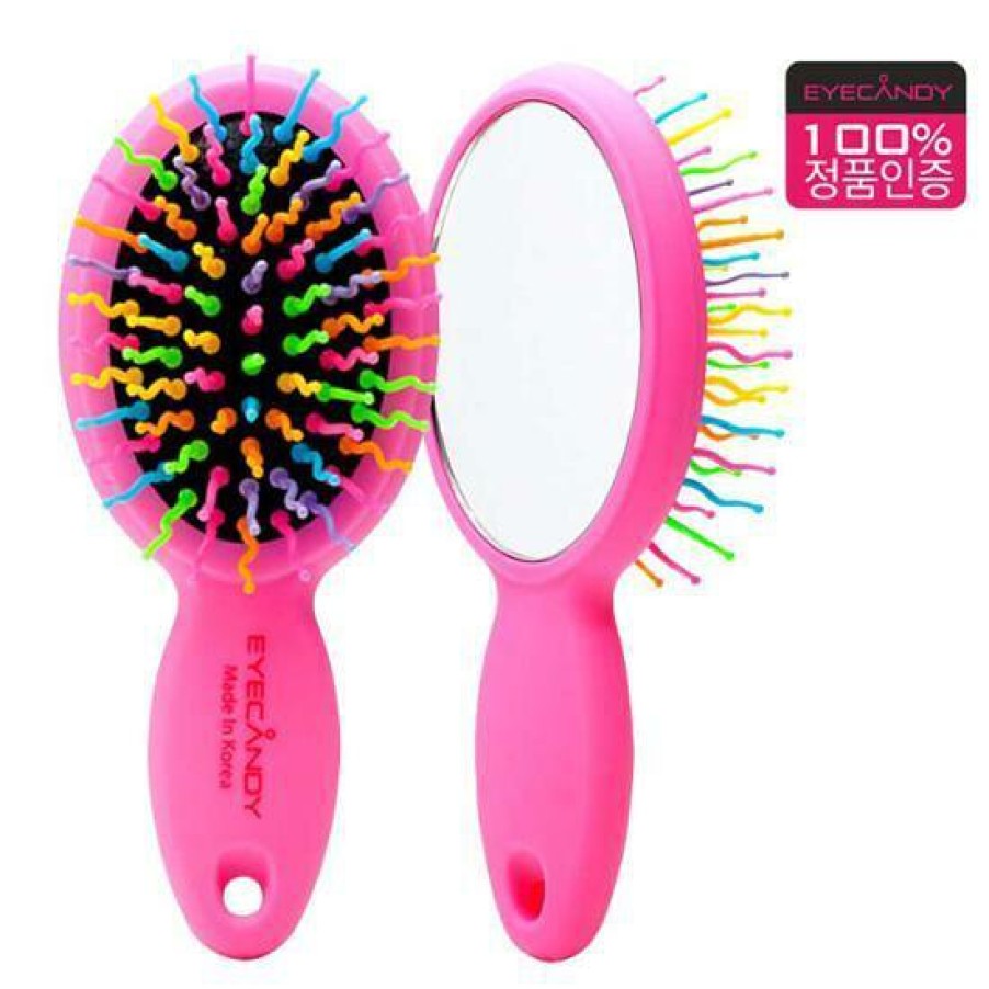 Hair Beauty Eye | Eye Candy Rainbow Volume S Brush Mini - Pink