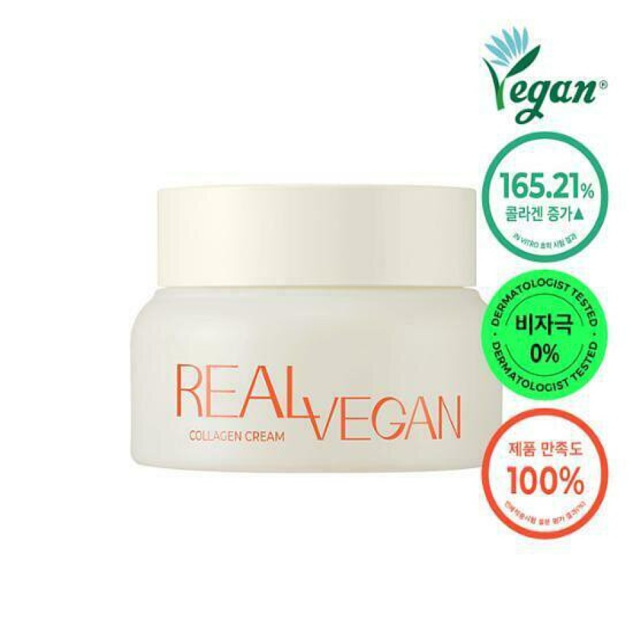 Skin Care KLAVUU | Klavuu Real Vegan Collagen Cream 50Ml