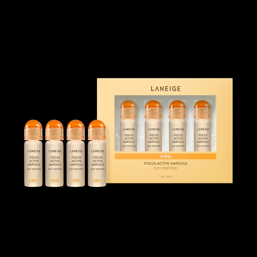 Skin Care Laneige | Laneige Focus Active Ampoule 7M X 4 - Soy Peptide