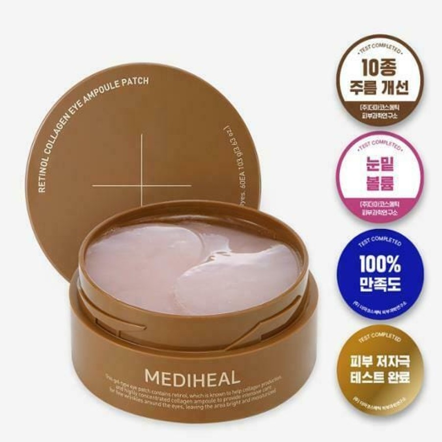 Skin Care Mediheal | Mediheal Retinol Collagen Eye Ampoule Patch [60Pcs]